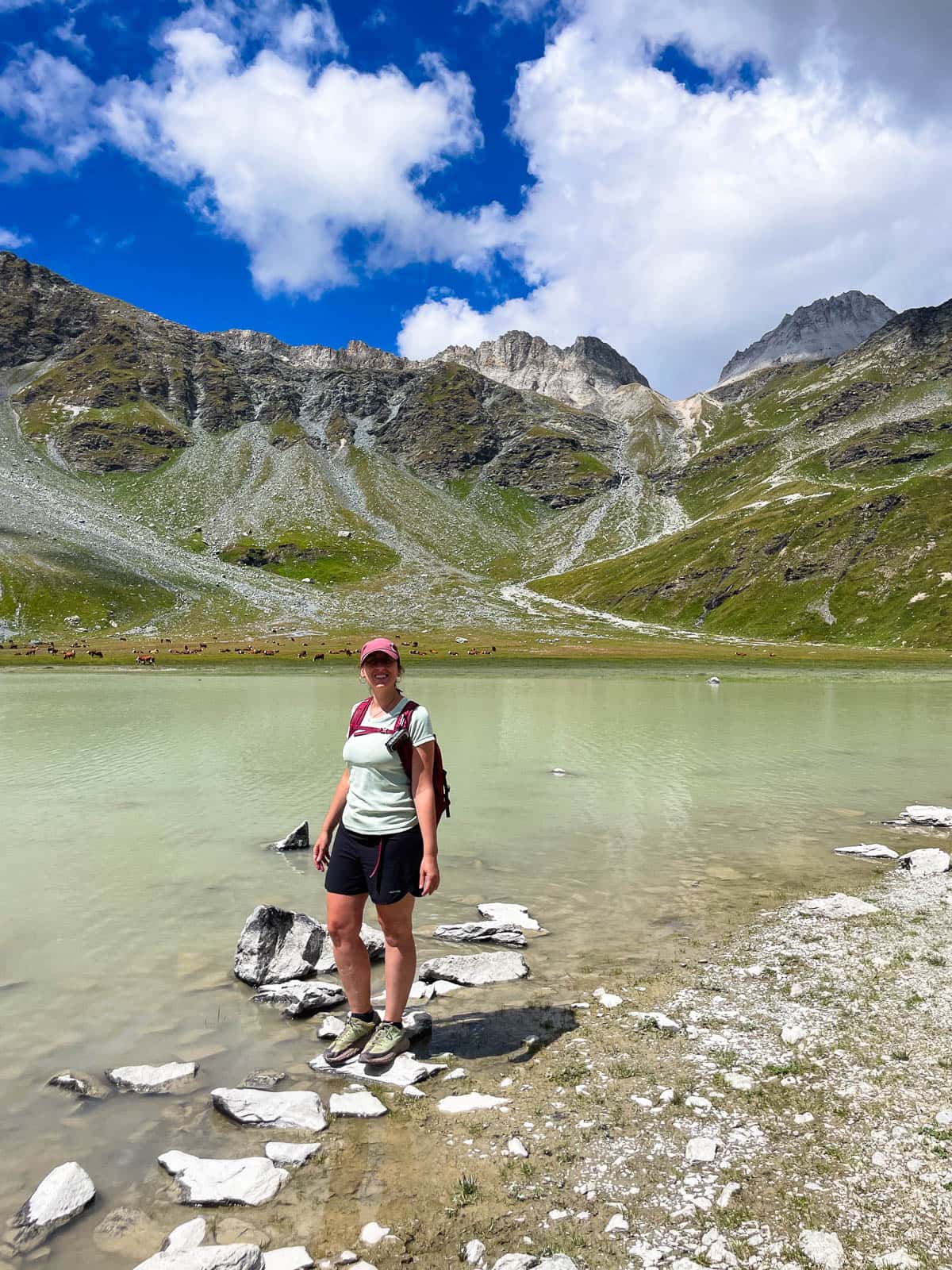 ruta al lac blanc de la vanoise, Pralognan