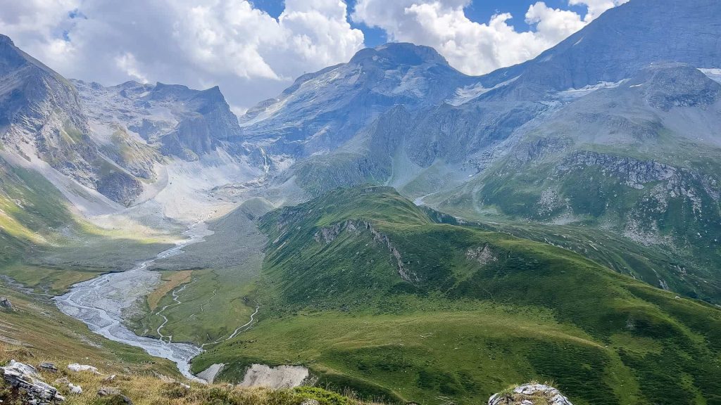ruta al refugio de la gliere champagny vanoise