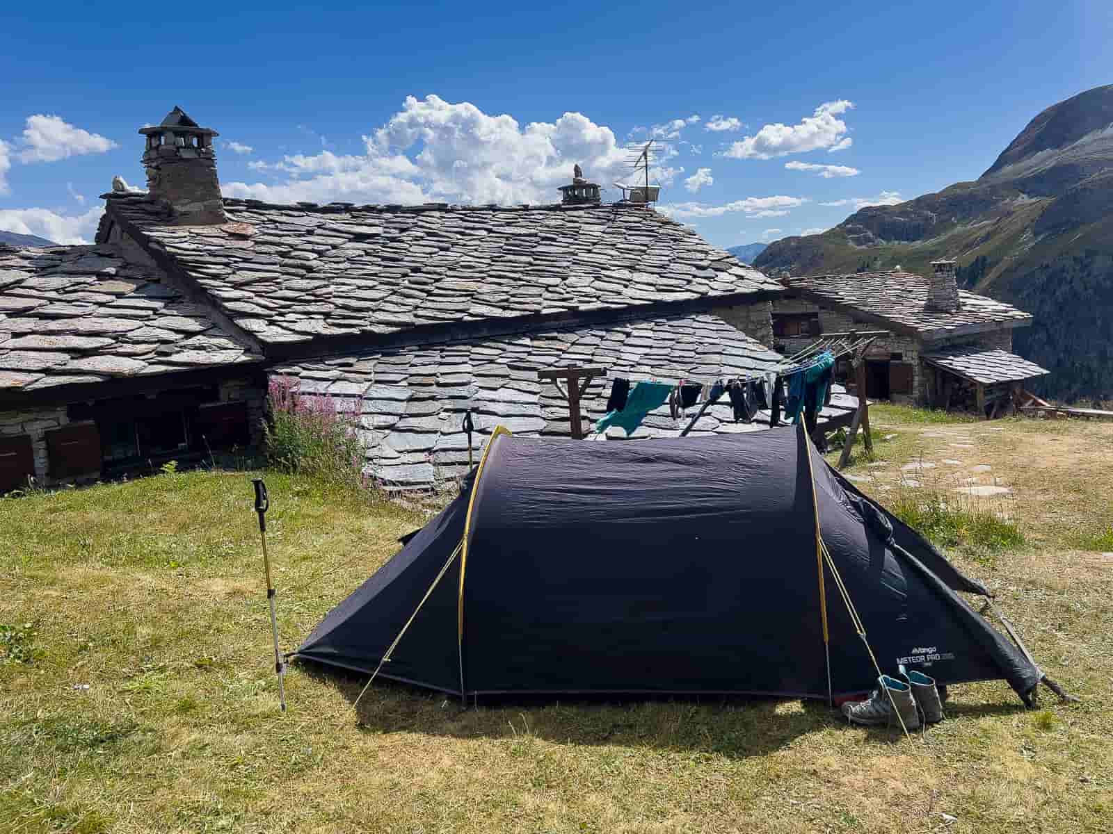 bivouac la vanoise, normativa acampada libre pernocta en tienda