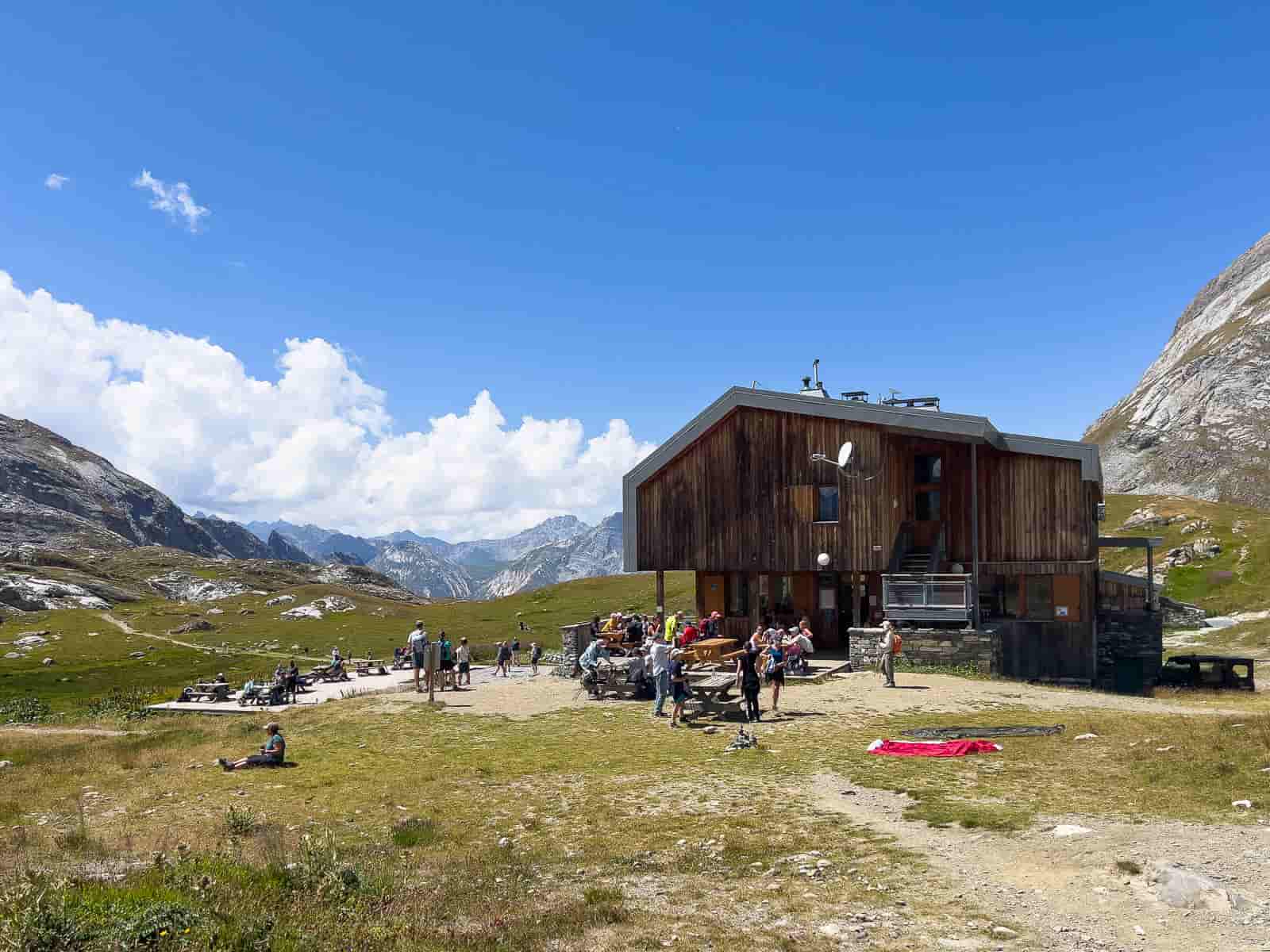 refugio col de la vanoise ruta