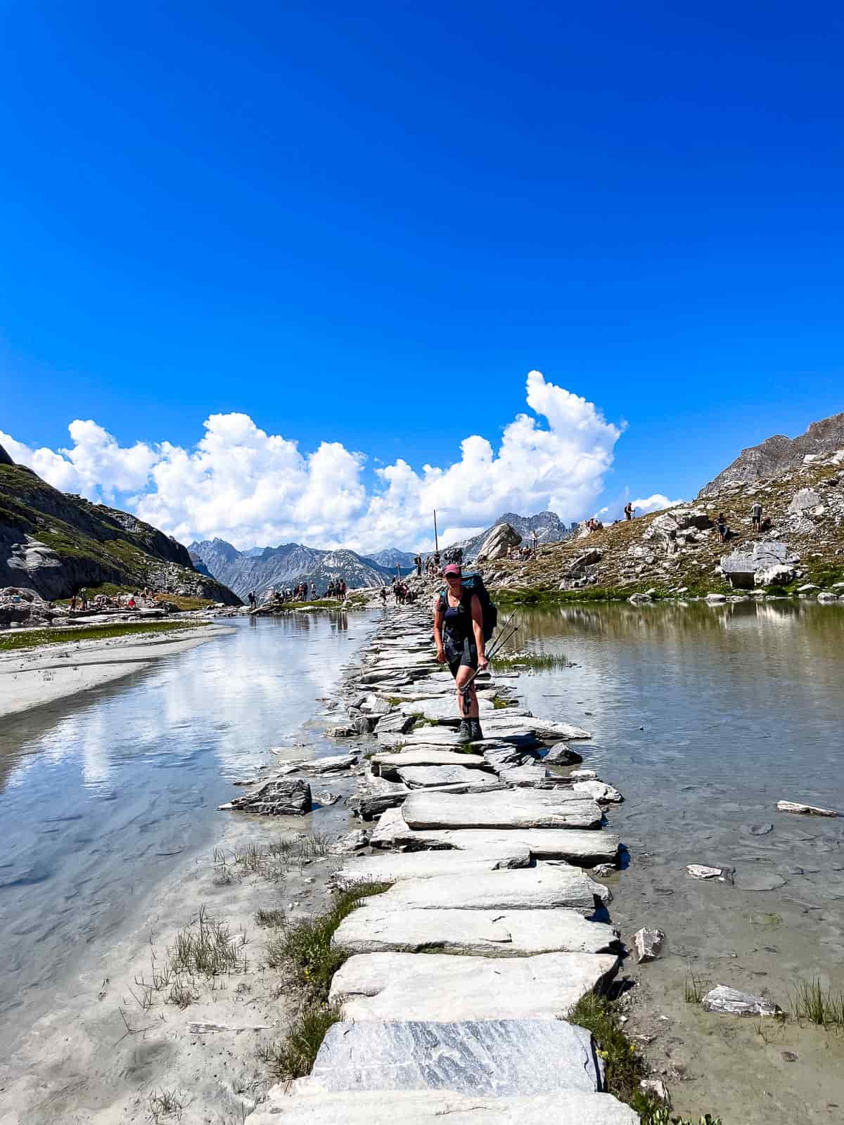 tour de los glaciares de la vanoise lac des vaches