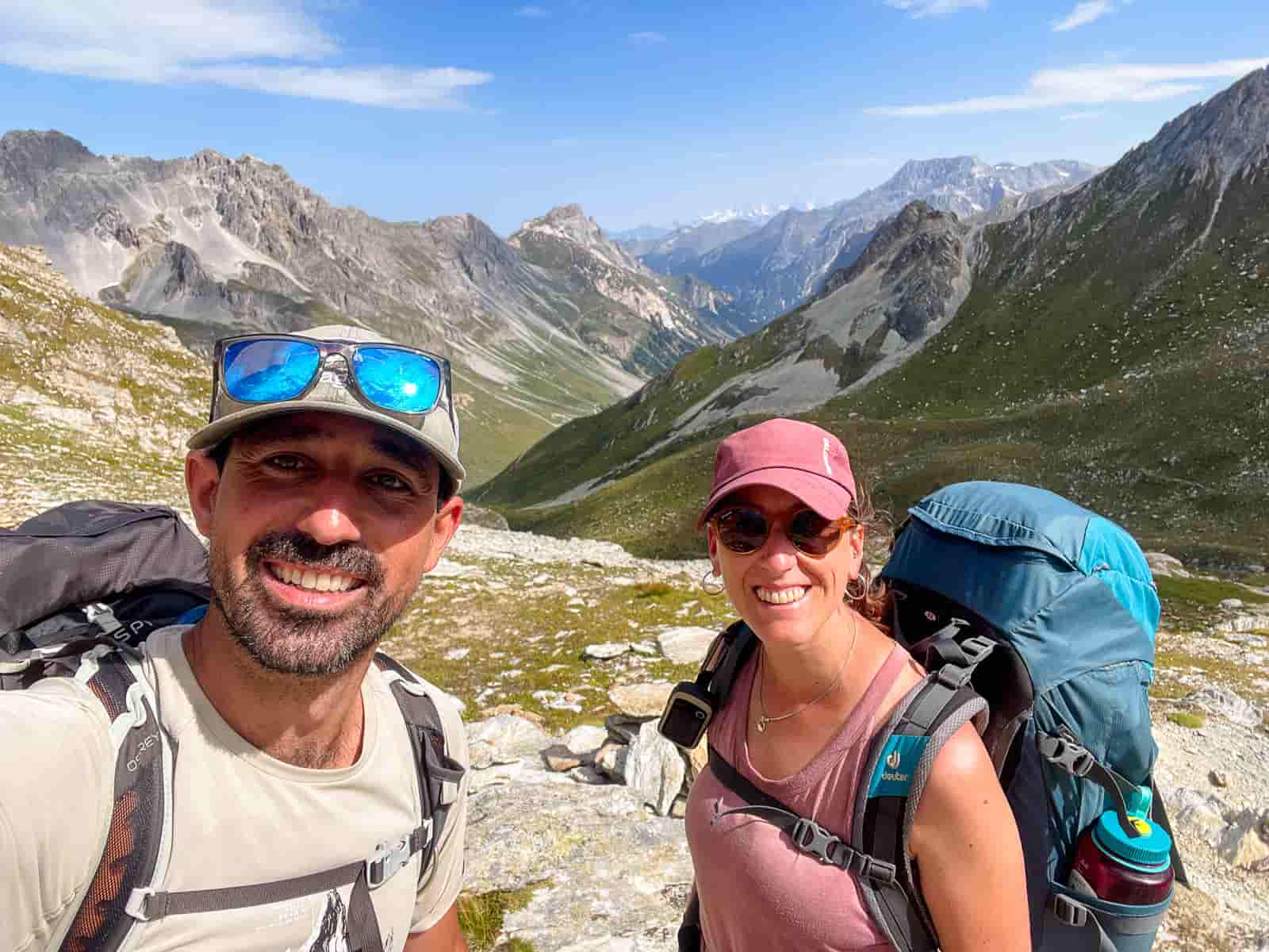 travesía corta alpes franceses, tour de los glaciares de la vanoise