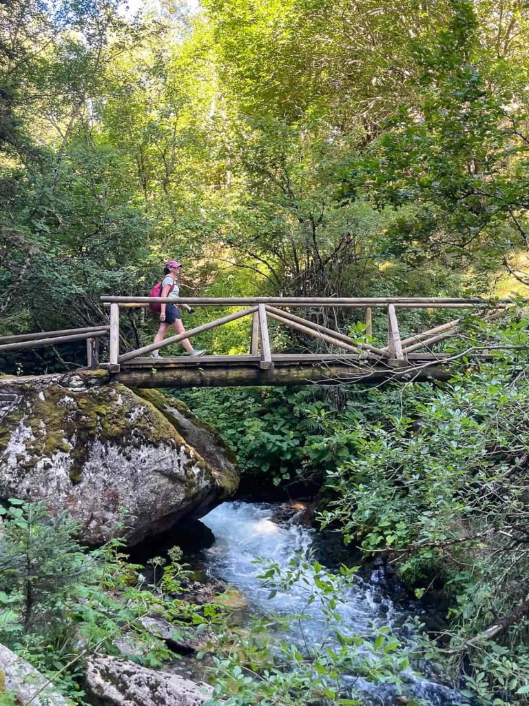 ruta estany de sant maurici desde prat pierró